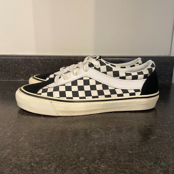 Vans Bold Ni Checkerboard 'Black Marshmallow' - Size 10 - Picture 4 of 8